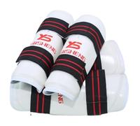 pistro Taekwondo Shin Guard and Arm Guard Set - Leg Protector + Elbow Protector for Ultimate Comfort and Mobility-S