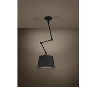 PISTUNIO Adjustable Pendant Light - Black E27