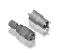 Pit Bike Magneto Flywheel Puller Tool 24mm 27Mm Magneto Flywheel Puller 20mm 24mm Clutch Lock Nut Spanner Motorcycle ATV Dirt Bike Scooter Socket Wrench Repair Tool Replacement for GY6 2 Pcs Set