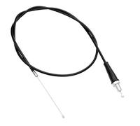 Pit Bike Throttle Cable 120 cm,Universal Straight Head Throttle Cable, 12cm Travel,Copper Wire Construction,Heat and Corrosion Resistant, 110-125CC Replacement for Pit Bikes,Beach Car,Motorcycle