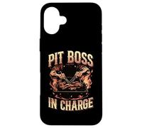 Pit Boss In Charge BBQ Grill Masters Pitmaster Meat Smoker Case for iPhone 16 Plus