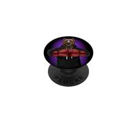 Pit Bull Dog Boxing Gloves Funny Sports Animal Gym Artwork PopSockets Adhesive PopGrip