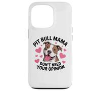 Pit Bull Mama Funny Pittie Dog Mom Sarcastic Pitbull Case for iPhone 13 Pro