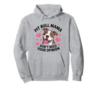 Pit Bull Mama Funny Pittie Dog Mom Sarcastic Pitbull Pullover Hoodie