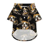 Pit-bull Mom Dog Shirts Summer Pet Clothes Comfort T-Shirts Short Sleeveless Top for Cats Dogs S