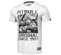 Pit Bull T-Shirt Lightweight Drive White