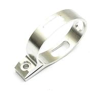Pit Dirt Bike Alloy OVAL EXHAUST BRACKET Clamp 110cc 125cc 140cc 87mm Diameter