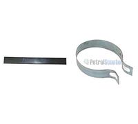 Pit Dirt Bike Round Muffler EXHAUST CLAMP HANGER 110cc 125cc 140cc 83mm Diameter