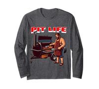 Pit Life Pit Masters Design Great for Smokers Long Sleeve T-Shirt