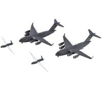 Pit Road 1/700 Skywave Series US Air Force Aircraft Set 4, Metal B-66 Bomber, 1 Plastic Model S58SP (Airplane)