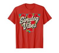 Pit Senyor! Sinulog de Cebu Philippines Costume Fiesta T-Shirt, Men, Red, XX-Large