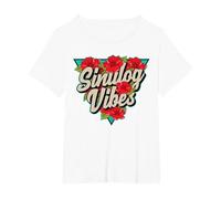 Pit Senyor! Sinulog de Cebu Philippines Costume Fiesta T-Shirt, Women's Plus, White, 1X