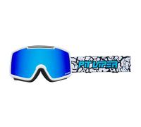 Pit Viper The Miami Nights French Fry Small Ski Goggles White Smoke/CAT3