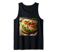 Pita Pitta Mediterranean Middle East Bread Tank Top
