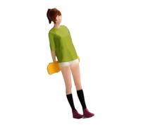Pitadue 1/64 Scale Skateboard Boy Girl Figure For Creative Dioramas Projects And Miniature Railway Scene Building Kits Decors