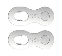 Pitadue 1Pair Bicycles Chain Link Joint Connector 6/7/8/9/10/11/12 Speed Quickly Clip Road Bike Chain Missing Quickly Button Bicycles Chain Link Connector