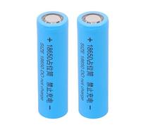 Pitadue 2-Pack 18650 0V Battery With Shortcircuit Design For Series Training & Workshop Practice Series Use Only Battery Placeholder