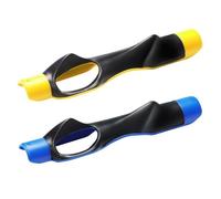 Pitadue 2pcs Ergonomic Golf Grip Trainer for Enhanced Swing Power & Control, Practice Tool Golf Swing Aid Grip Trainer