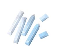 Pitadue 4Pcs 6mmX5M Clear Adhesive Roller Double Side Tape Runner Refillable for Scrapbooking Card Making 20M in Total Washable Acrylic for Paper