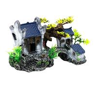 Pitadue Aquarium Decoration Rock Cave House Betta Shelters Hiding Safe For Freshwater Saltwater Fish For Accessories