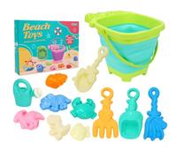 Pitadue Children's Sand Play Bucket Shovel Set Gardening Sand Tool Set For Outdoor Play And Exploration Fun Activity Beach Toy