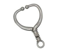 Pitadue Durability Spring Loaded Cow Nose Rings for Cattle Control Ensures Longevities and Weather Resistance Multipurpose Clamps