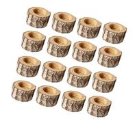 Pitadue Handcrafted Tree Stumps Styles Coleoptera Food Tray Gnawing Toy for and Other Crawling Pet Natural Wood Feeding Platform for and Rhinocero with Wide Climbing Surfaces and Stable Base