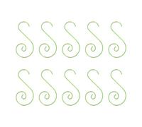 Pitadue Heavy Duty Rusts Proof S Hooks for Christmas Tree Ornaments Secure Hanging 50mm Stainless Steel Hangers Ornament Hooks