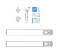 Pitadue Motion Transducer LED Night Lamp 32CM Attractive Lamp Including 3 Color Approaches and Touch Light Management Dactylogram Control LED Beneath Lighting