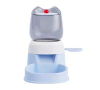 Pitadue Pet Food Dispenser with Foot Press Mechanism Slip Base Component Toxic Feeding Bowl for Health