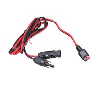 Pitadue Professional 30Amp Solar Panel Adapter Cable Line ADS Plug to Multi-Contact 4 Connectors 12AWG Wire 2m/3.0m Long ADS Power Adapter
