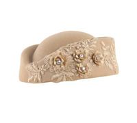 Pitadue Stewardess Hat Air Hostesses Halloween Costume for Masquerades Party Role Play Berets Art Exhibition Headwear Soft Artist Caps