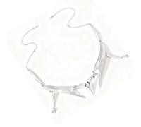 Pitadue Unconventional Asymmetric Face Chain Punk Body Jewelry Alloy Lip Rings for Artistic Expressions Punk Mechanical Lip Rings Face Jewelry