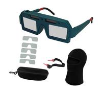 Pitadue Welding Glasses Auto Dimming Goggles For TIG Professional Weld Glasses Goggles Multifunction Utility Tool Fast Response Eyewear