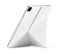 PITAKA Case for iPad Air 13 inch 2026-2024, and iPad Pro 12.9 Inch 2022, Magnetic iPad Stand Slim Folio Cover, 4 Viewing Angles with Apple Pencil Holder [MagEZ Folio 2] White