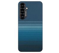 PITAKA Magnetic Case for Samsung Galaxy S24,Super Thin and Lightweight Phone Case Made from Premium 1500D Aramid Fibre Compatible with Magsafe [MagEZ Case 4-Fusion Weaving] Moonrise