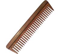 Pitambara Handmade Neem Wood Broad Tooth Anti-Dandruff Comb For Men And Women Natural Neem Wood Comb For Hair Regrowth