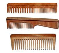 Pitambra-Neem Wooden/Wood Comb For Women & Men Hair Growth - Helps In Prevention Of Hair Fall & Anti Dandruff