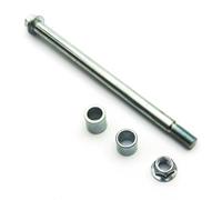 Pitbike Dirtbike SDG Rear Wheel Axle + Spacer 15mm 240mm 110cc 125cc 140cc 160cc