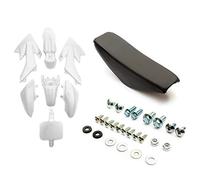 Pitbike Plastic Set White Foam Seat + Bolts CRF50 50cc 110cc 125cc 140cc 4T