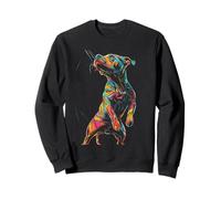 Pitbull Abstract Sweatshirt