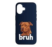 Pitbull Bruh Funny Dog Lover Meme Misunderstood Art Tee Case for iPhone 16