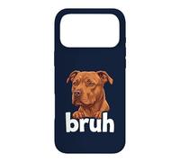Pitbull Bruh Funny Dog Lover Meme Misunderstood Art Tee Case for iPhone 17 Pro Max