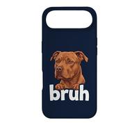 Pitbull Bruh Funny Dog Lover Meme Misunderstood Art Tee Case for iPhone Air