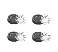 Pitbull Carver PRO Blades, Compatible with Skull Shaver | For 4 heads series and 3 heads series, stainless steel blades, detachable and washable(3B pcs)