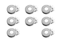 Pitbull Carver PRO Blades, Compatible with Skull Shaver | For 4 heads series and 3 heads series, stainless steel blades, detachable and washable(8S pcs)