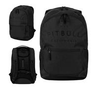 PITBULL CONCORD II USA CAL - Sporty Backpack 30L - Large Daypack with Multiple Compartments - Robust & Comfortable - Unisex, black, 30 Liter, Sporty
