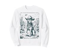 Pitbull Cowboy Pit Bull Country Sweatshirt