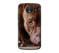 PitBull Face Case Cover For Motorola Moto C