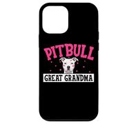 Pitbull Great Grandma Loving Hearts Fun Case for iPhone 12 mini